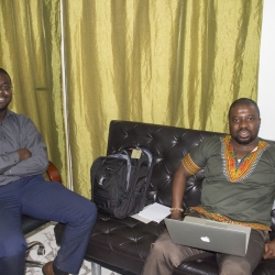 Raindolf Owusu and Eric